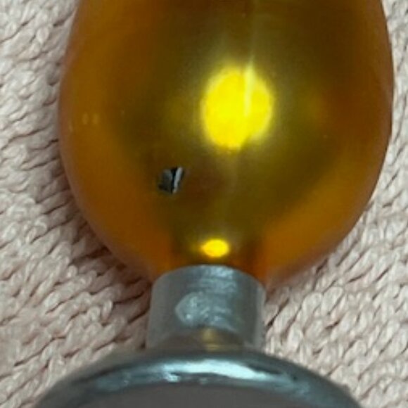 Two Department 56 Christmas Hand Blown Glass Cocktail Themed Holiday Ornaments - Picture 15 of 15